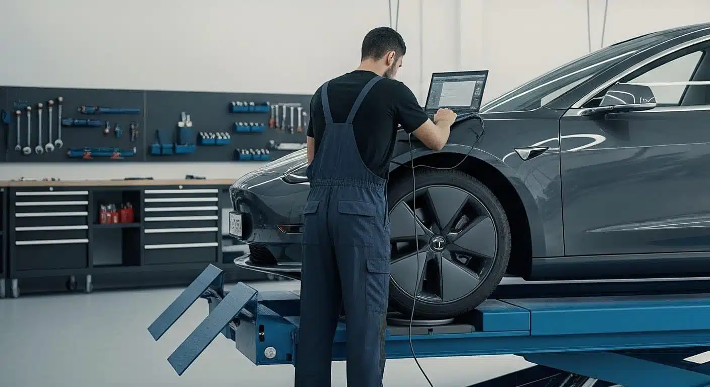 Tesla Model 3 service